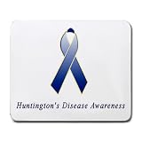 Huntington's Disease Awareness Ribbon Mouse Pad