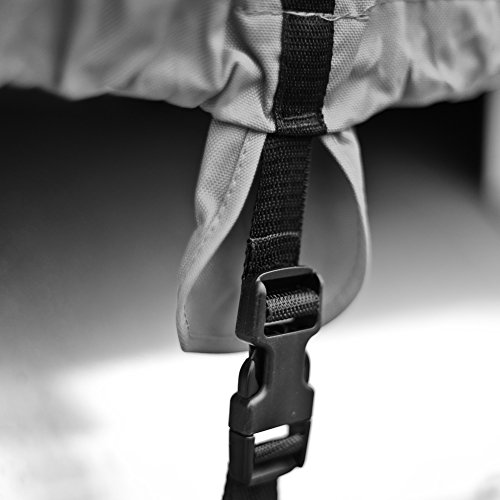 Budge 1200 Denier Boat Cover fits Center Console VHull Boats B1231X4