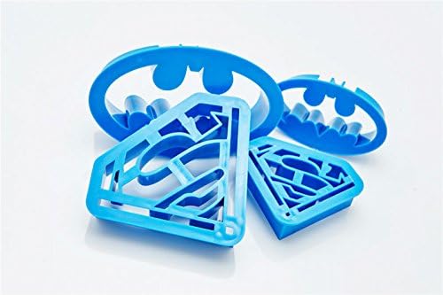 Cake Cutter 1 Set Spring Press Batman Superman Cookie Supplies Family Baking Biscuit Plastic Cake Decorations Mold Fondant Tools