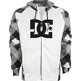 DC Slugger Mens Hoodie - Black/White