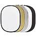 5in1 Faltreflektor-Set - 107 x 168cm - gold, silber, schwarz, wei� und Diffusor