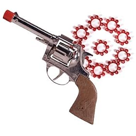 Ernest the Bear Cap Gun and Caps