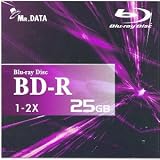 Mr. Data 1-2x 25GB Recordable BD-R Blu-Ray Disc