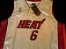 Authentic Adidas LeBron James Miami Heat White Home Jersey Sizes 56, 54 & 52