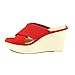 Calvin Klein Women Shyna Wedge Slide Sandals