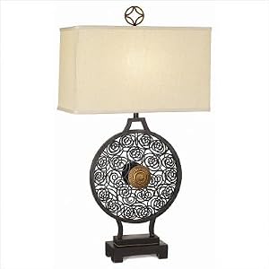 Gallery Ocean Bubbles Grand Table Lamp in Black by Pacific Coast Lighting