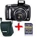 Canon SX120 IS Digital Camera +4GB +Case Bundle (Powershot SX120 IS Black, 10MP 10xOptical Zoom 3
