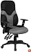 Ergonomic Office Chair - High Back Mesh Contemporary Executive Swivel Chair - BT-6001-GYBK-GG