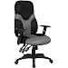 High Back Mesh Ergonomic Task Chair with Adjustable Arms [BT-6001-GYBK-GG]