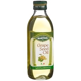Mantova Grapeseed Oil, 17-Ounce Bottles (Pack of 4)