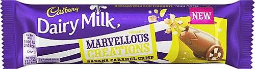 Cadbury Marvellous Creation Banana Caramel Crunch 47g x 12