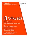 Microsoft Office 365 Home Premium - 5PCs/MACs - 1 Jahres Abonnement - multilingual (Product Key)  [Download]