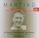 Martinu : Concertos Oboe / Harpsichord / Piano, No. 3