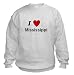 I LOVE MISSISSIPPI - State-series - Light Grey Sweatshirt