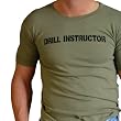 Mens Drill Instructor Graphic Athletic T-Shirt
