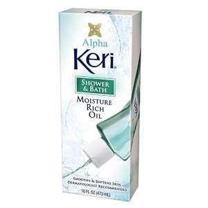Alpha Keri Shower & Bath Oil, 16-Ounce Bottles (Pack of 2)