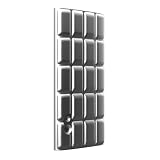 SwitchEasy Cubes Silicone Case fro iPod Nano 5G - Silver