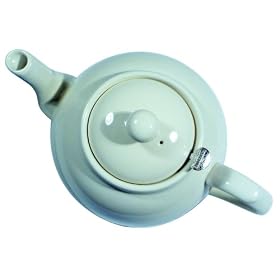 Dexam London Pottery 4 Cup Filter Teapot Ivory