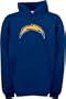 San Diego Chargers Reebok Logo Premier Navy Hooded Sweatshirt
