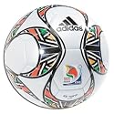adidas Kopanya Replique Soccer Ball - Metallic White/Black/Metallic Silver