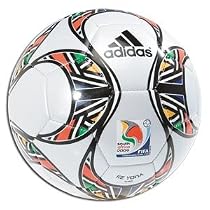 adidas Kopanya Replique Soccer Ball - Metallic White/Black/Metallic Silver