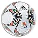 adidas Kopanya Replique Soccer Ball - Metallic White/Black/Metallic Silver, 3