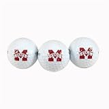 NCAA Mississippi State Bulldogs Set of 3 Golf Balls
