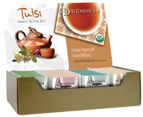 Davidson's Tea Single Serve Tulsi Rooibos Chai, 100-Count Tea Bags