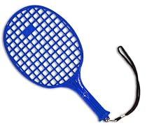 UNBREAKABLE POLY PADDLE/RACKET, BLUE