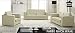 Elegantes Sofa aus echtem Leder - Originalverpackte Neuware, beige - Model HELSINKI