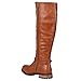 Journee Collection Womens Regular Sized and Wide-Calf Side-Zipper Knee-High Riding Boot