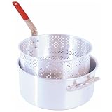 Masterbuilt 10PB 10-1/2-Quart Aluminum Pot and Deep-Frying Basket