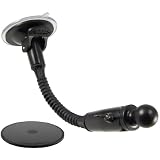 ARKON GN042 Garmin Nuvi 8.5-Inch Windshield Suction Gooseneck Mount with 17mm Ball Head