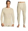 Hanes Everyday Men's Thermal Set (Long Sleeve Crew and Long Johns) - Colors Available