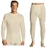 Hanes Everyday Men's Thermal Set (Long Sleeve Crew and Long Johns) - Colors Available
