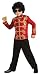Michael Jackson Halloween Costume Red Military Child (Medium 8/10 [for 5-7 years])