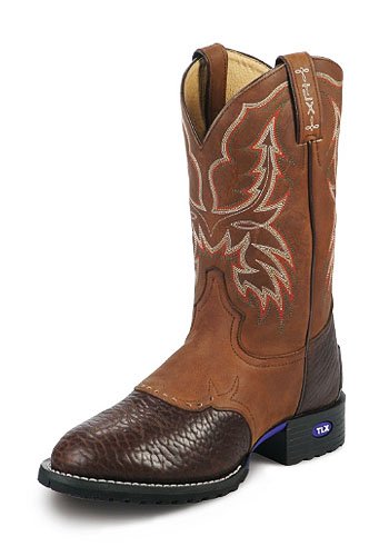 Tony Lama® TLX Bullhide Work Western Boots Chocolate / Tan, CHOC/TAN, 9 Tony Lama® TLX Bullhide Work Western Boots Chocolate / Tan, CHOC/TAN, 9