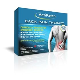 BioElectronics Acti-Patch Actipatch Back Square Healing Recovery Patch