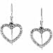 Heart Diamond Earrings