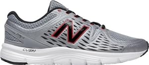 New Balance Men's M775V2 Running Shoe, Grey/Red, 12 D US