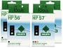 Remanufactured HP 56 & 57 2 Black & 2 Color Ink Cartridges -Pack of 4 -Photosmart 7350, 7450, 7550, 7660, 7760, 7960 Brand