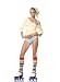 Apparel : 4Pc. Roller Girl Costume