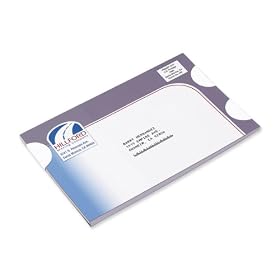Avery Dennison 5278 Booklet Seals, 1-1/2 in. Diameter, White, 240/Pack