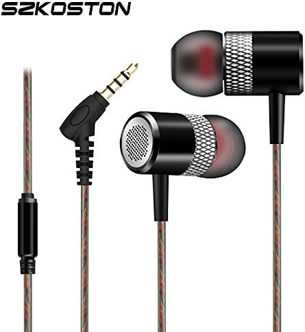 Metal In-ear Earphone HIFI Music Headphones Heavy Bass DJ Headphone With Microphone For Enthusiasts