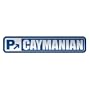 " PARKING CAYMANIAN " STREET SIGN CAYMAN ISLANDS
