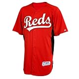 Joey Votto Cincinnati Reds Youth Majestic Cool Base Batting Practice Jersey