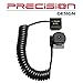 Stroboframe Quick Flip Rotating 350 Flash Bracket + Off-Camera Cord for Canon EOS 6D, 70D, 7D, 5DS, 5D Mark II III Rebel T5, T5i, T6i, T6s, SL1