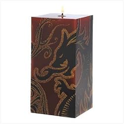 Dragoncrest Square Candle