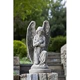 Alfresco Home 61-7214 Kneeling Angel Statue