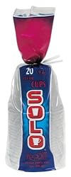 Solo  9-Ounce Plastic Clear Cups, 20-Count Packages (Pack of 12)